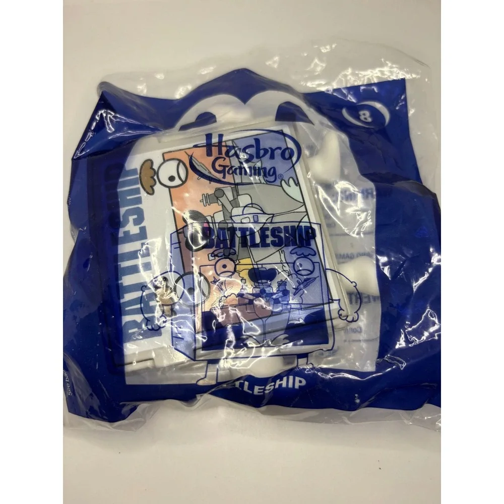McDonalds Happy Meal Toy 2020‎ Hasbro Gaming Battleship Travel Game New Sealed
